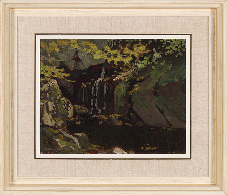 Waterfall, Algoma by Frank Hans (Franz) Johnston