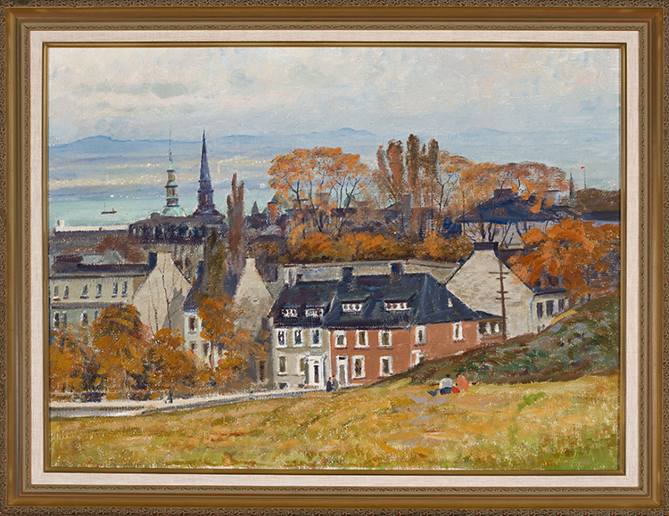 Quebec from the Glacis by Robert Wakeham Pilot