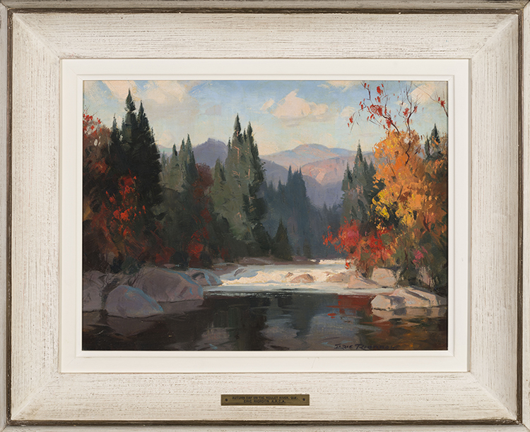 Autumn Day on the Moulet River, Que. par John Eric Benson Riordon