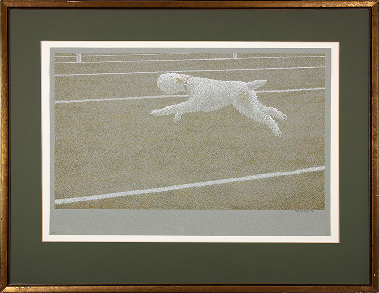 Running Dog par Alexander Colville