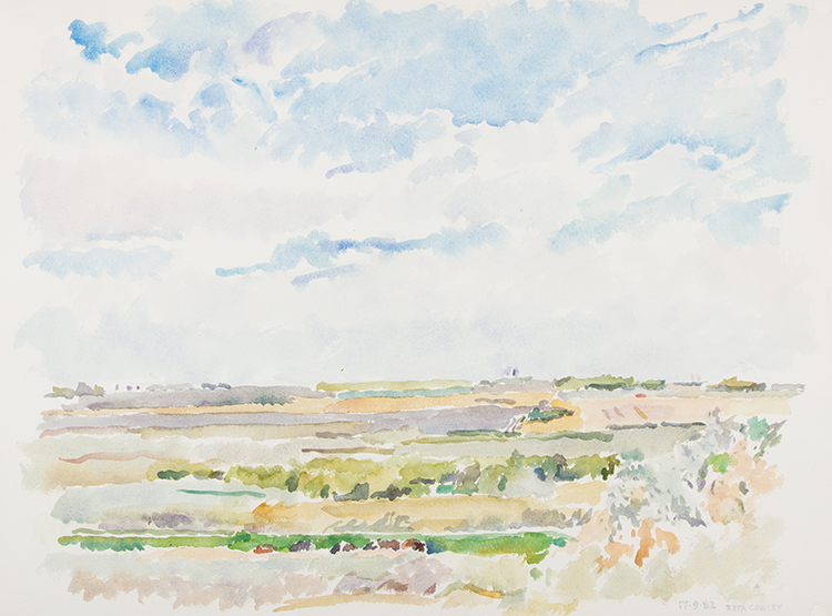 From a Hill South-East of Warman by Reta Madeline Cowley