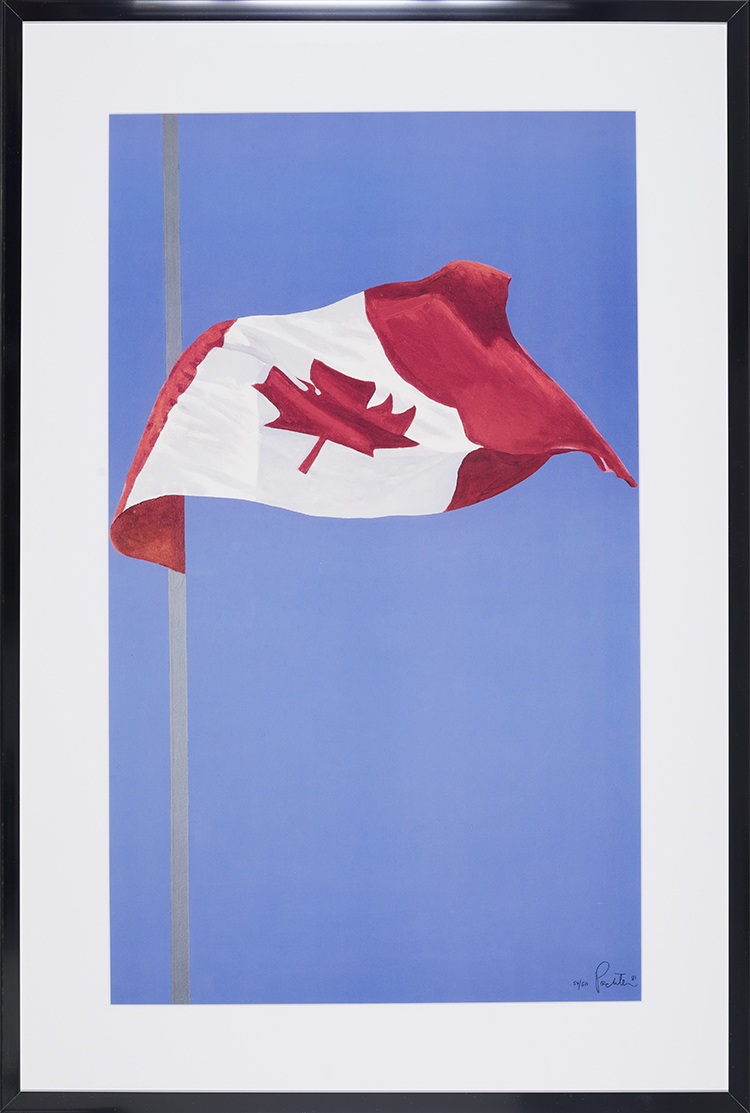 Canadian Flag par Charles Pachter