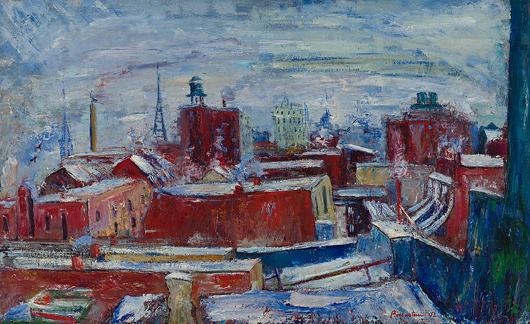 Rooftops Montreal par Samuel Borenstein