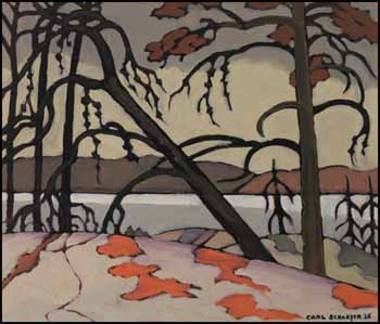 Cold September, Pickerel River by Carl Fellman Schaefer sold for $21,850