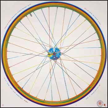Doc Morton Front Wheel by Gregory Richard Curnoe sold for $14,950