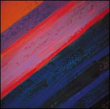Diagonale rouge by Jean-Paul Armand Mousseau vendu pour $13,800
