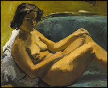 Reclining Nude (The Artist's Wife) by William Goodridge Roberts vendu pour $31,625