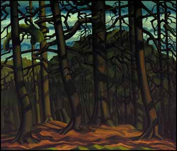 Dark Cedars by Carl Fellman Schaefer sold for $46,000