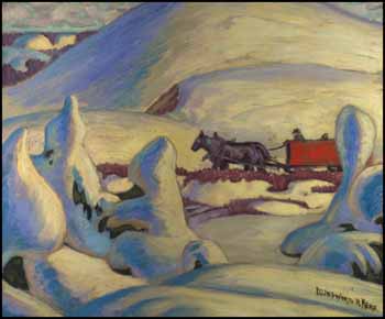 Snow Forms, Lumsden by Illingworth Holey Kerr sold for $17,250