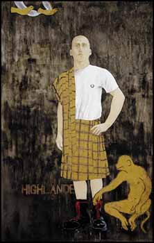 Golden Alex (Highlander) by Attila Richard Lukacs