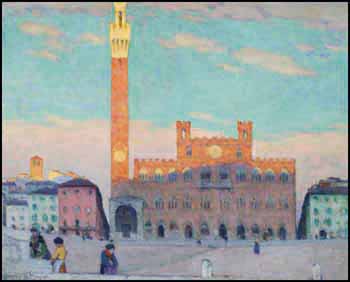 Campo, Siena by Clarence Alphonse Gagnon
