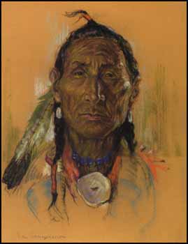 Indian Chief by Nicholas de Grandmaison sold for $23,400