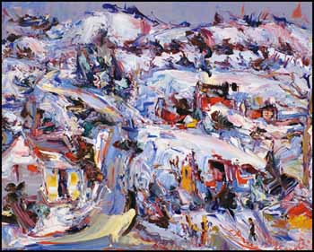 Lac Paquin, PQ by Samuel Borenstein sold for $35,100
