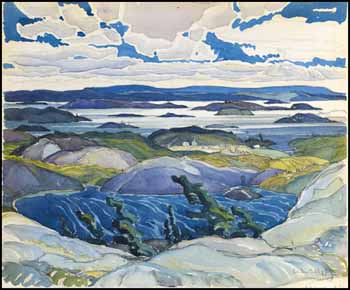 The Bay of Islands by Franklin Carmichael