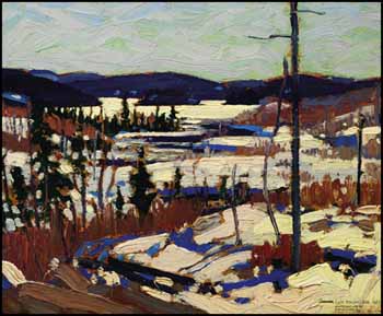 Early Spring, Canoe Lake by Thomas John (Tom) Thomson sold for $2,749,500