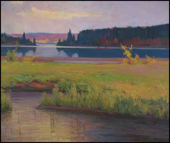 Canoe Lake, Algonquin Park by John William (J.W.) Beatty sold for $222,300