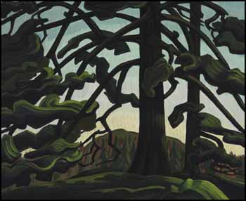 White Pines by Carl Fellman Schaefer sold for $64,350