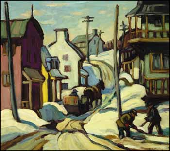 At Beauport, Quebec by Kathleen Moir Morris sold for $187,200