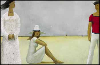 La plage américaine by Jean Paul Lemieux sold for $1,813,500