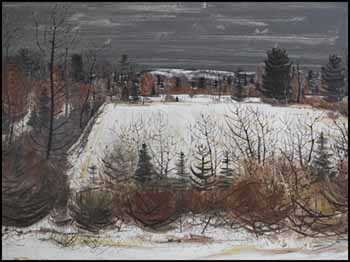Winter Landscape by Jacques Godefroy de Tonnancour sold for $58,500
