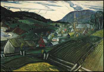 Paysage de Gaspésie, L'Anse-aux-Gascons by Marc-Aurèle Fortin sold for $354,000