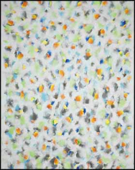 Orange Green Painting by Gershon Iskowitz vendu pour $41,300