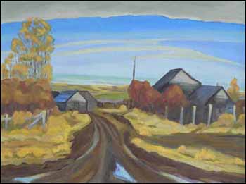 Farmyard (02542/2013-772) by John Harold Thomas Snow sold for $938
