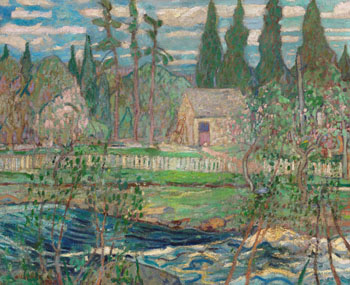 Spring on the Sackville River, NS by Arthur Lismer vendu pour $855,500