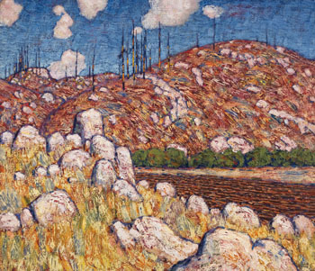 Laurentian Landscape by Lawren Stewart Harris sold for $2,183,000
