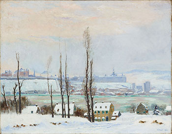 Quebec City from Lévis by Robert Wakeham Pilot sold for $337,250