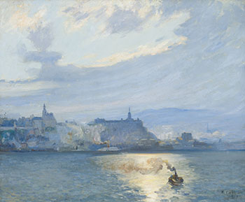 The Ferry, Quebec by Maurice Galbraith Cullen vendu pour $409,250