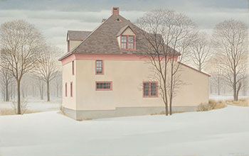 Tessier's Barn by Christopher Pratt vendu pour $73,250