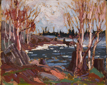 Spring, 1916 by Thomas John (Tom) Thomson vendu pour $1,621,250