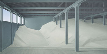 Salt Shed Interior by Christopher Pratt vendu pour $361,250
