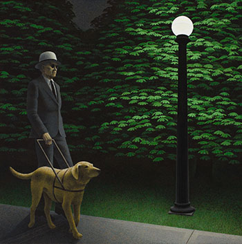 Night Walk by Alexander Colville sold for $901,250
