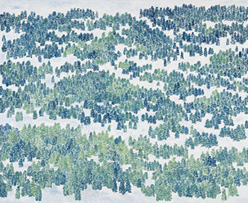 Northern Landscape 2 by Kazuo Nakamura sold for $73,250