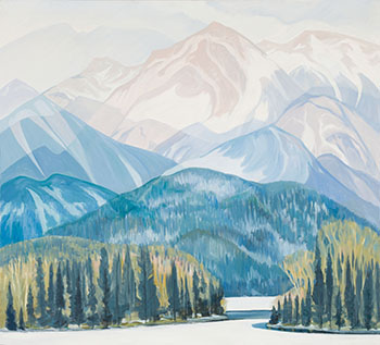 Spring in the Rockies by Doris Jean McCarthy vendu pour $61,250