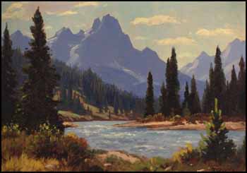 Kicking Horse River by Roland Gissing sold for $4,888