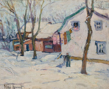 Winter, Ste. Genevieve by Rita Mount sold for $2,813