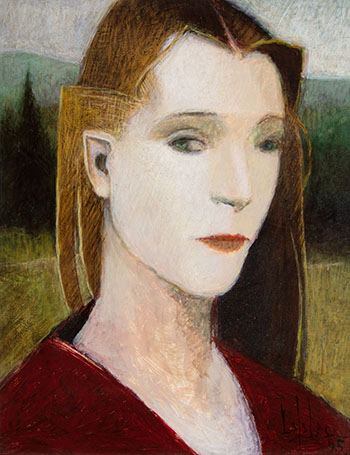 Jeune femme et paysage by Pierre Lefebvre sold for $375