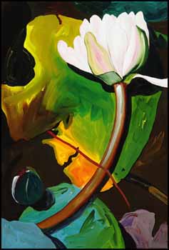 Lily with Stem by Leslie Donald Poole sold for $2,813