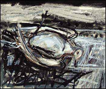 The Dead Gull by Anthony Morse (Tony) Urquhart sold for $460