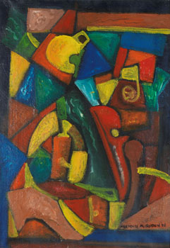 Abstract by Hortense Mattice Gordon sold for $3,540