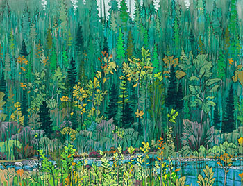 Fall on the Highwood by Edward William (Ted) Godwin sold for $17,500