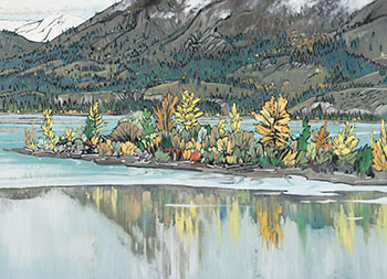 Kluane Reflections by Edward William (Ted) Godwin sold for $9,375