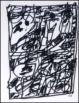 Scription XLIII by Jean Dubuffet sold for $10,925