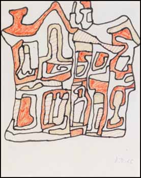 Villa 6 M100 by Jean Dubuffet sold for $9,360