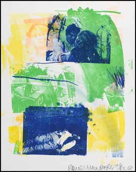 Storyline I, Reels (B + C) by Robert Rauschenberg sold for $2,223