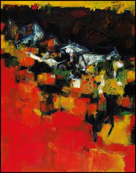 Terre rouge by Sayed Haider Raza sold for $210,600