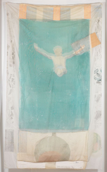 Pull (from Hoarfrost Editions) by Robert Rauschenberg sold for $6,875